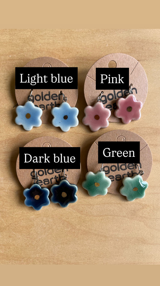 Earrings - flower