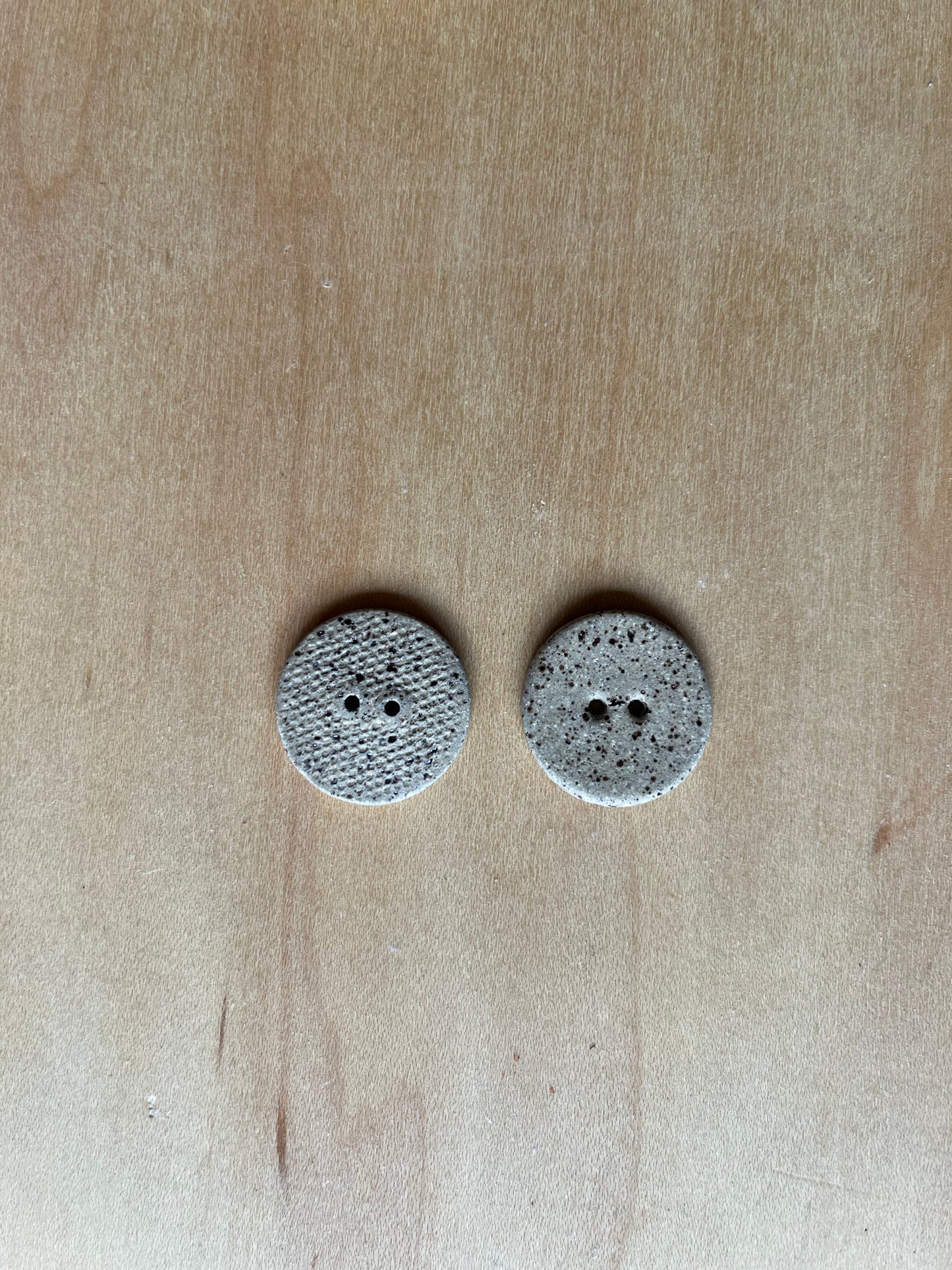 Button - 7/8” - Unglazed