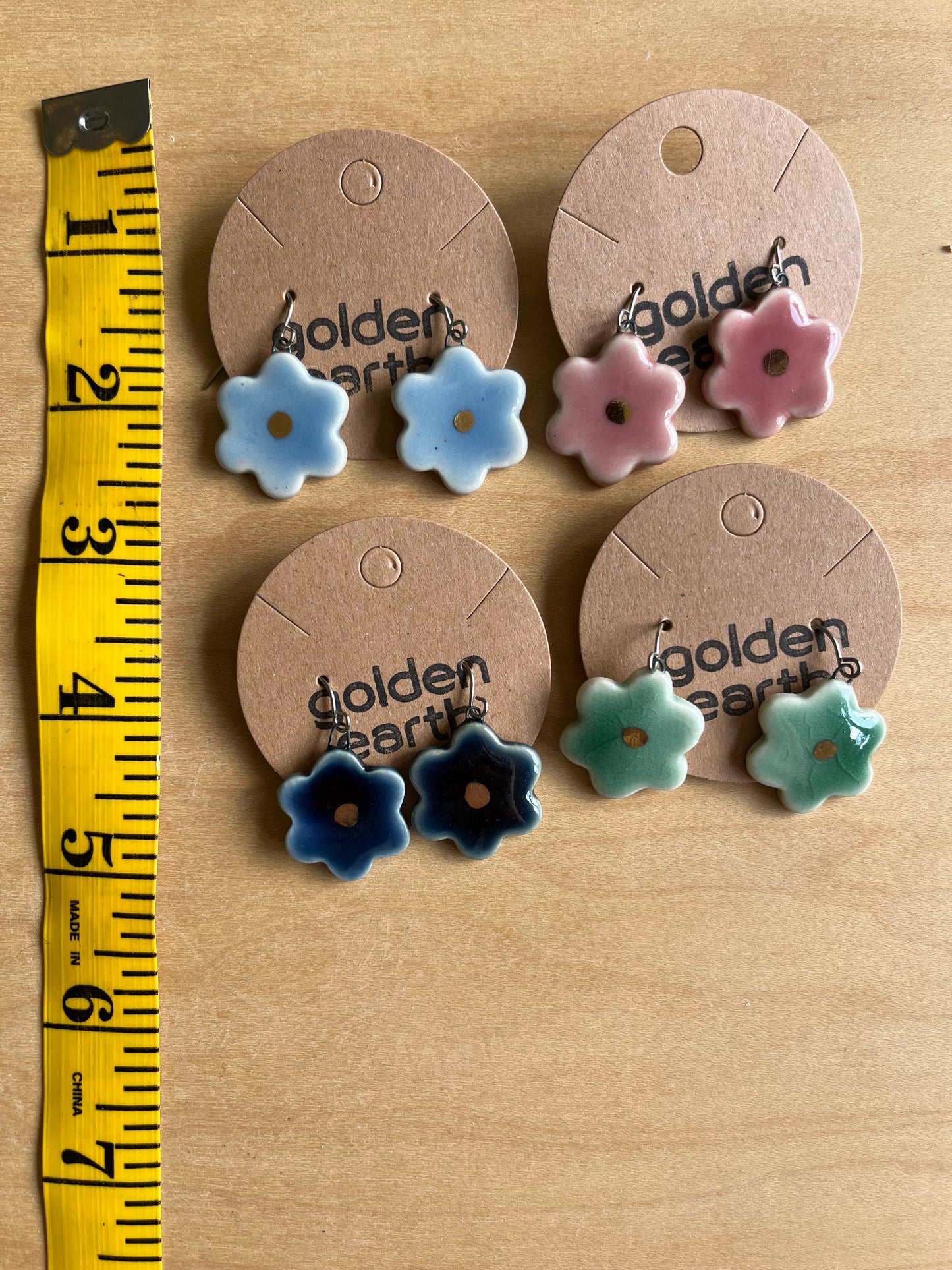 Earrings - flower