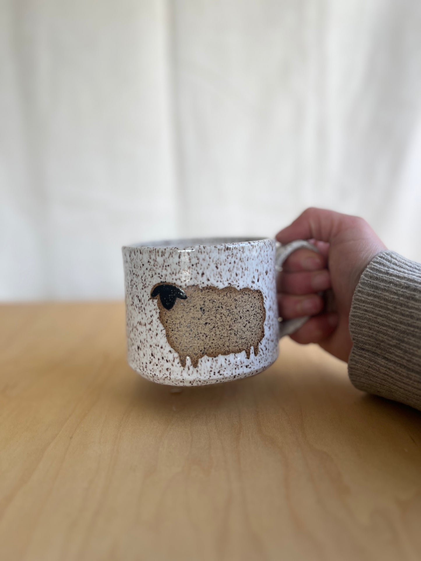 Farm Friend Mugs: Sheep ~14-15oz