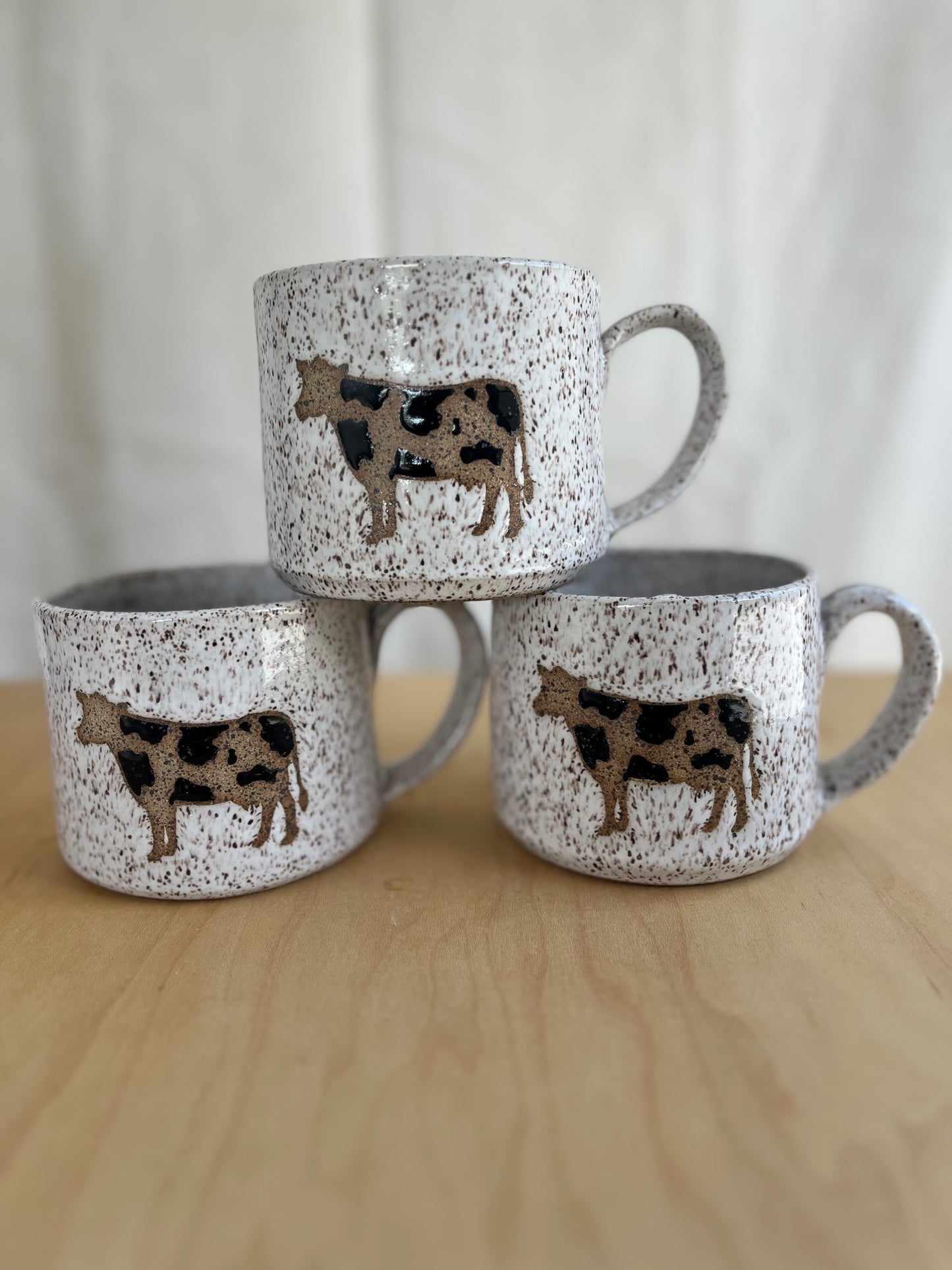 Farm Friend Mugs: Cow ~14-15oz
