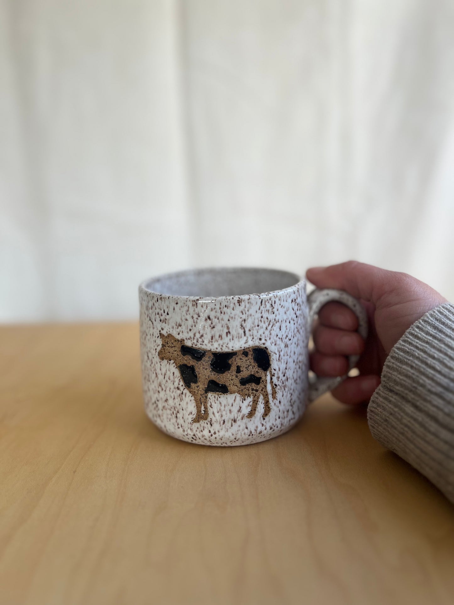 Farm Friend Mugs: Cow ~14-15oz