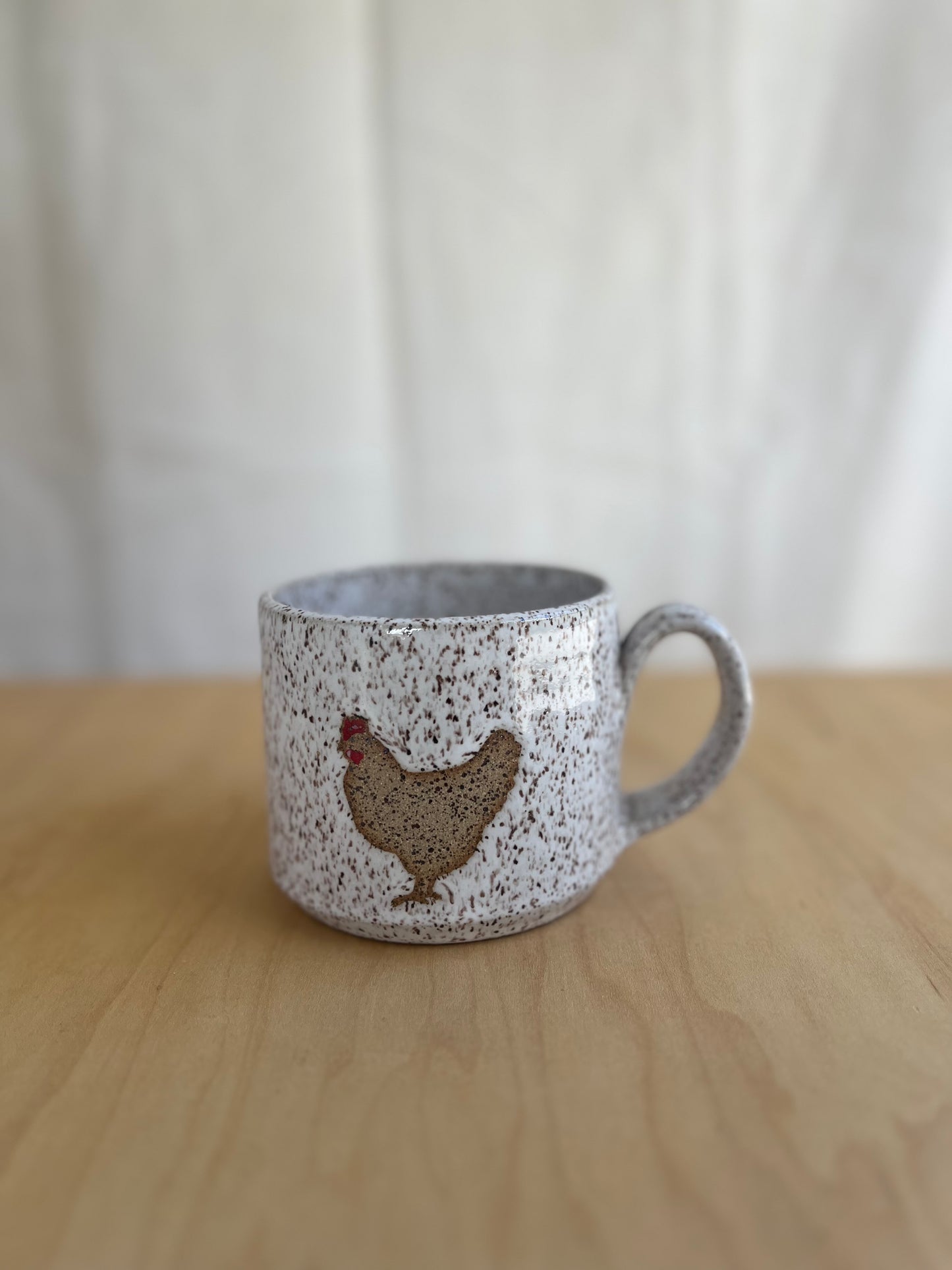 Farm Friend Mugs: Chicken ~14-15oz