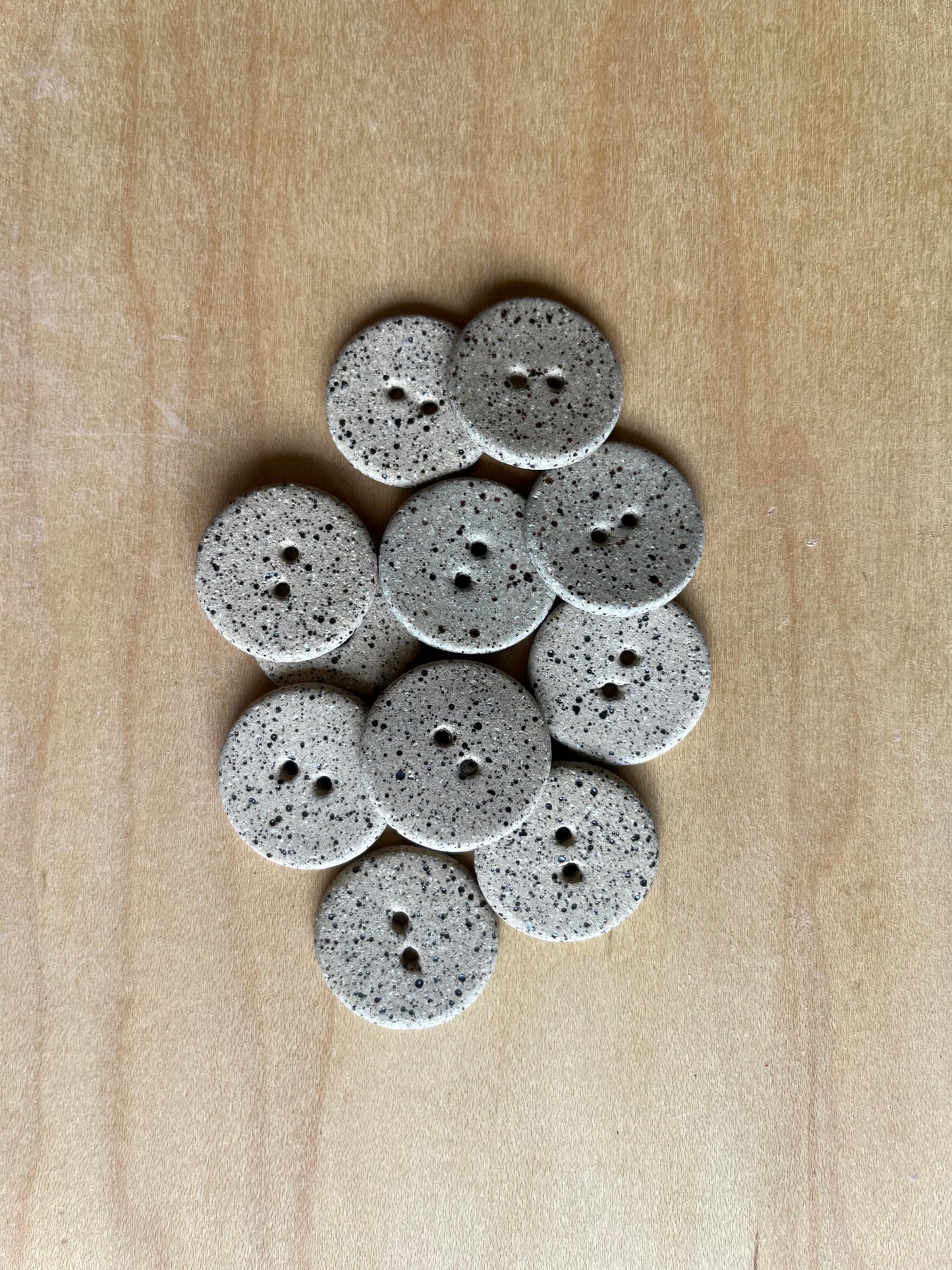 Button - 7/8” - Unglazed