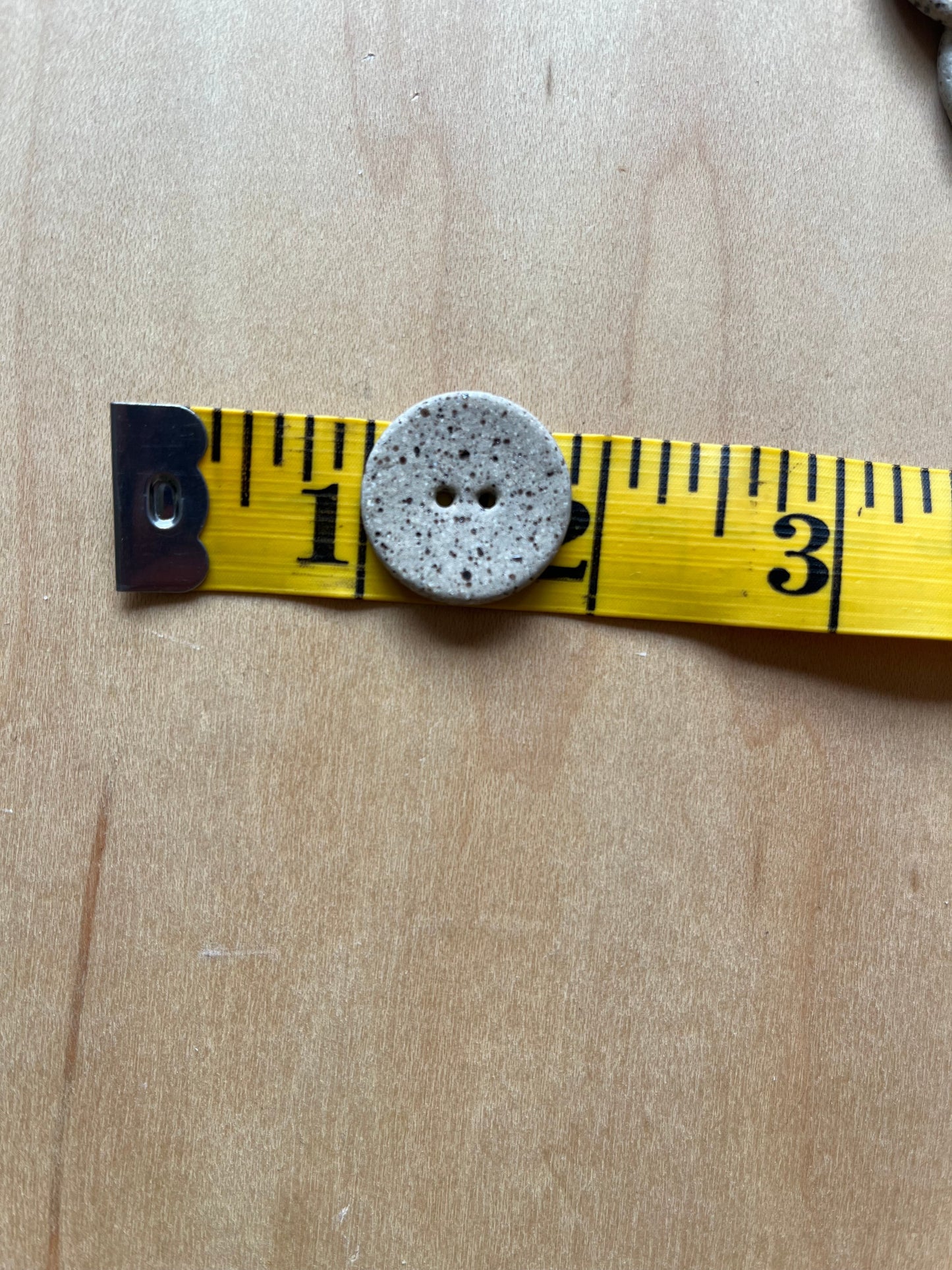 Button - 7/8” - Unglazed