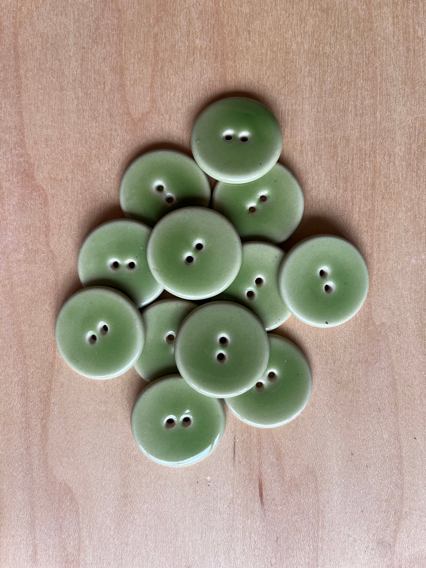 Button - 1” - Spring Green
