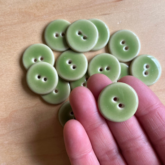 Button - 7/8” - Spring Green