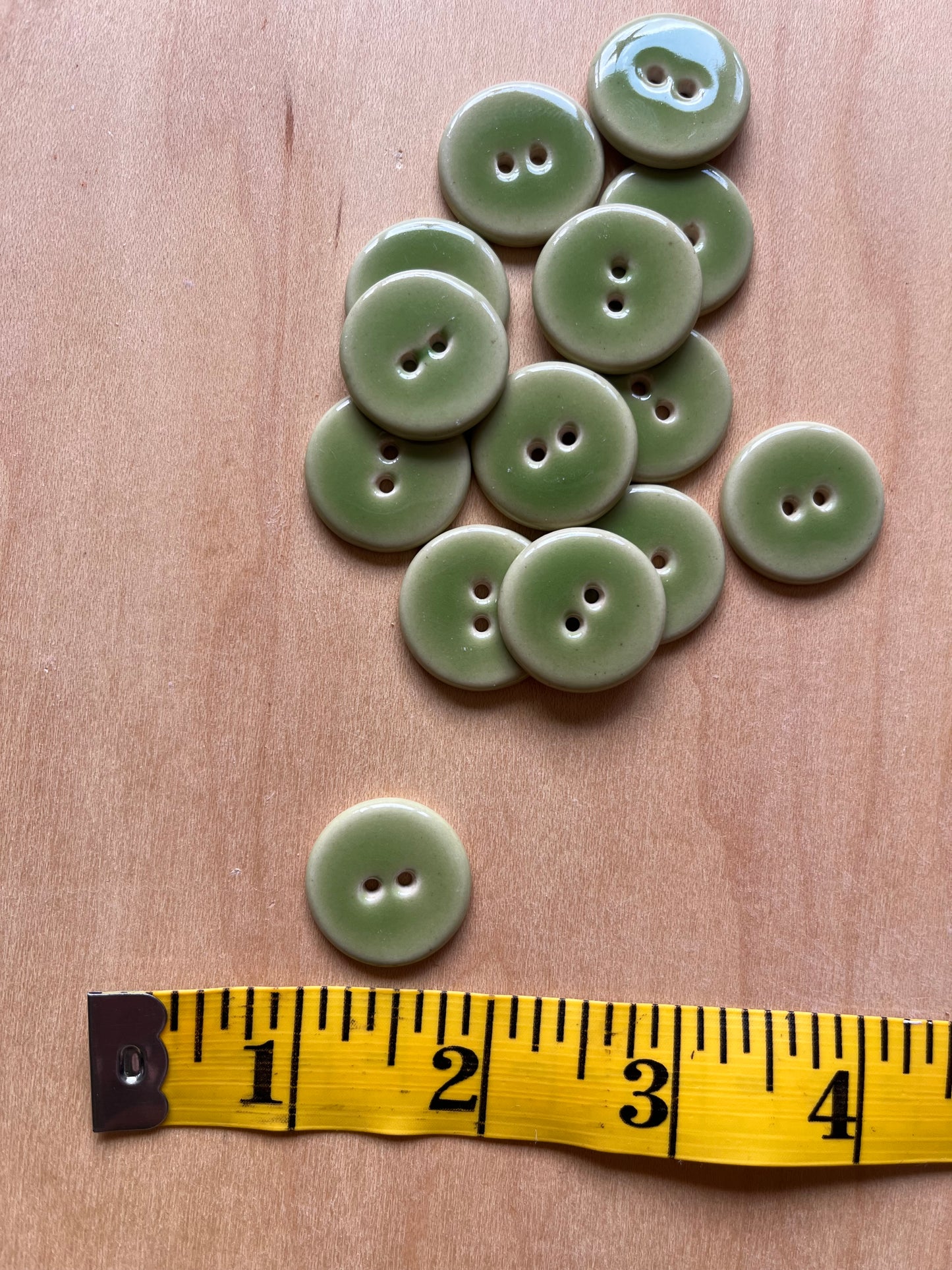Button - 7/8” - Spring Green